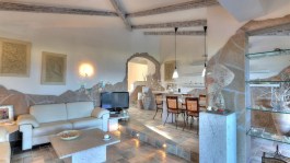 Luxury Villa Astra in Sardinia for Rent | Villa with pool and sea view - living room
