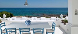 Luxury Villa Blu in Sicily for Rent | Villa at the Sea - Terrace