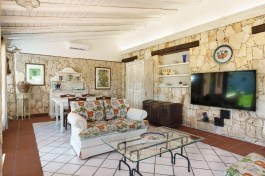 Luxury Villa del Mito in Sicily for Rent | Villa with Pool and Seaview - Living Room