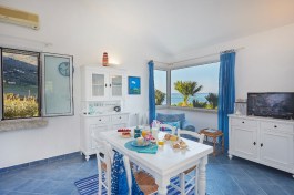 Villa Gaia Scopello in Sicily for Rent | Breakfast with sea view