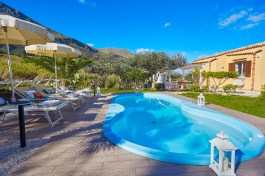 Villa Gaia Scopello in Sicily for Rent | Pool
