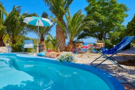 Villa Ginestra in Sicily for Rent | Villa with sea view from the pool