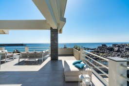 Luxury Villa Isabella in Sicily for Rent | Villa with Pool at the Sea - View from Terrace