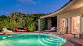 Luxury Villa Li Baietti in Sardinia for Rent | Villa with pool and sea view - sunset