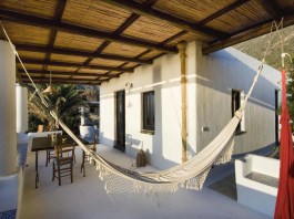 Luxury Villa L´Ulivo di Pollara in Sicily for Rent | Villa with Seaview - Hammock on Terrace