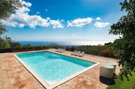Luxury Villa Mila in Sicily for Rent | Villa with Pool and Seaview
