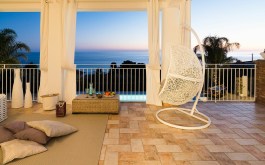 Luxury Villa Pales in Sicily for Rent | Villa with Pool and Seaview - Sunset