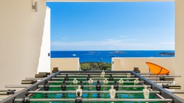 Luxury Villa Purple in Sardinia for Rent | Villa with Pool and Sea View - Table soccer