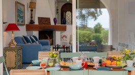 Luxury Villa Sandra in Sardinia for Rent | Beach villa with private pool - breakfast on terrace