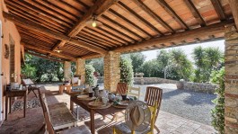Villa Virginia in Tuscany for Rent - terrace