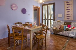 Apartment in Villetta Dino in Tuscany for Rent | Living Room